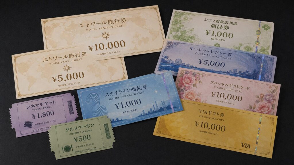 金券・チケット類イメージ画